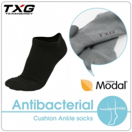 TXG 長效性抗菌除臭氣墊踝襪(3雙入)