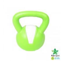 《Fun Sport》8公斤壺鈴kettlebell(綠)-台灣製造