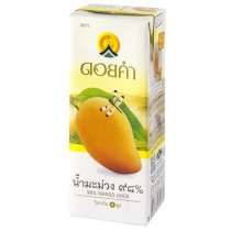 泰國皇家農場 100%純淨鮮果汁 200ml (芒果) 36瓶組