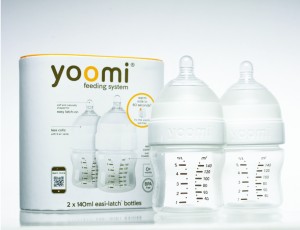 英國 yoomi 140mL 防脹氣奶瓶 5安士奶瓶 兩件組