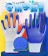 丁腈手套(12雙/包) 防割手套 乳膠手套 防護手套 工作手套 家務手套 防滑 耐磨 防水 工地 手套