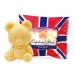 (3個一組)貝爾抗菌皂英倫國旗 肥皂 香皂 英國貝爾熊 小熊造型 送禮 自用